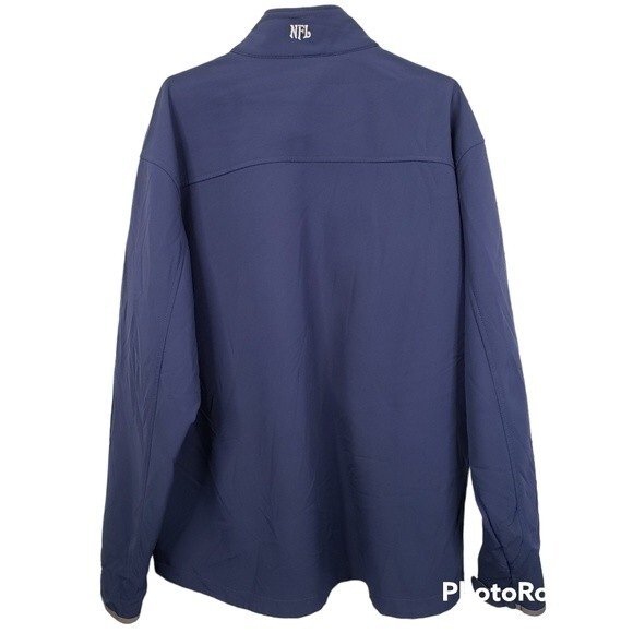 NFL New England Patriots Mens Full Front Zip Jacket Size XXL - Picture 2 of 7